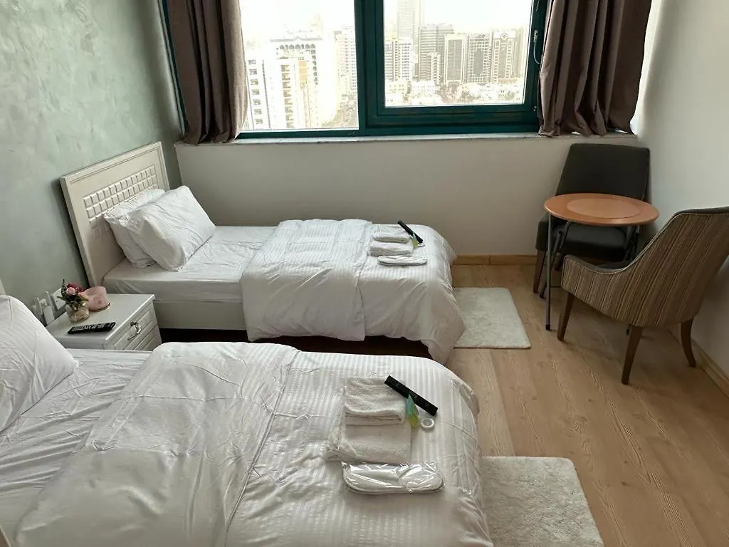 Two Single Beds Bedroom In The Heart Of The City Abu Dhabi
